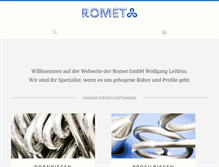 Tablet Screenshot of leitlein-romet.de